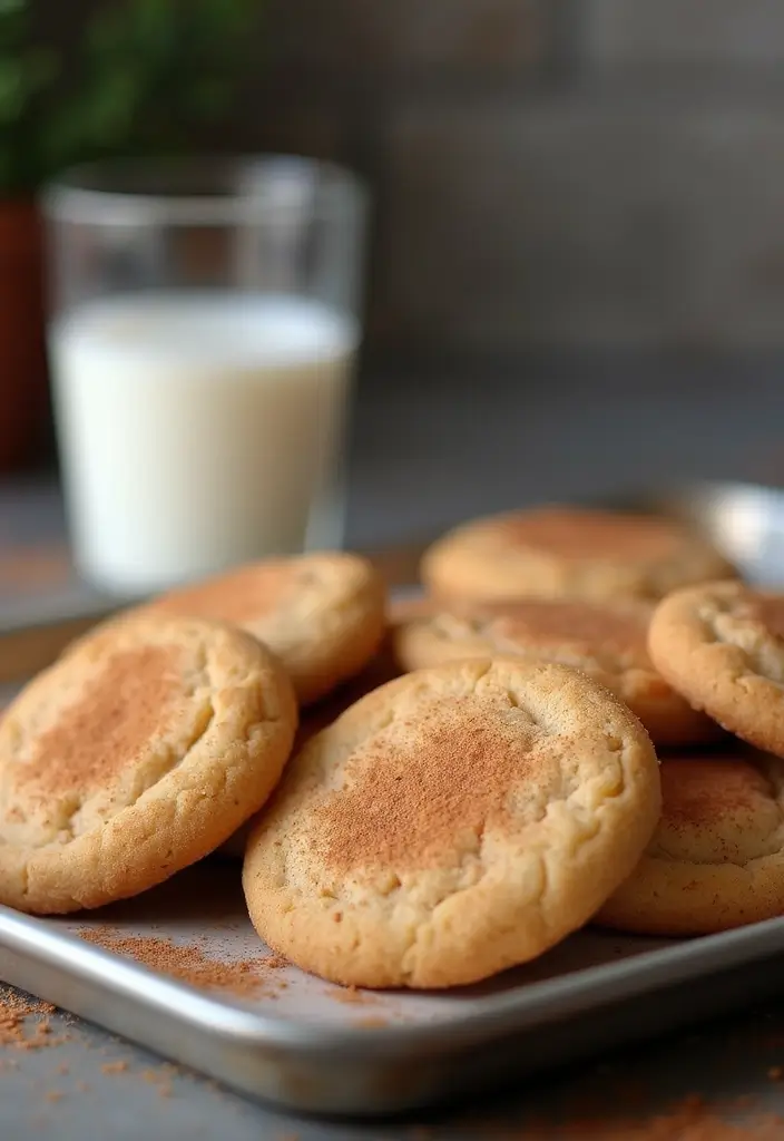 30 Dessert Recipes That Are Totally Gluten Free & Dairy Free - 30. Vegan Snickerdoodles