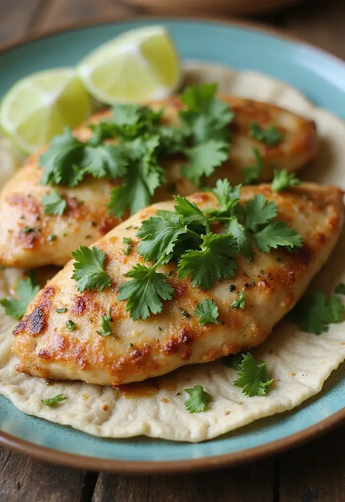 30 Flavorful Gluten Free Dairy Free Chicken Recipes You’ll Make Again - 14. Cilantro Lime Chicken