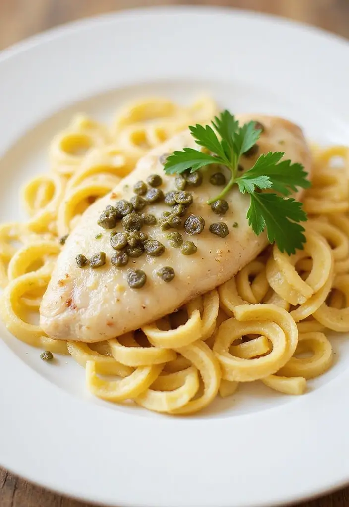 30 Flavorful Gluten Free Dairy Free Chicken Recipes You’ll Make Again - 18. Chicken Piccata (Dairy-Free Version)