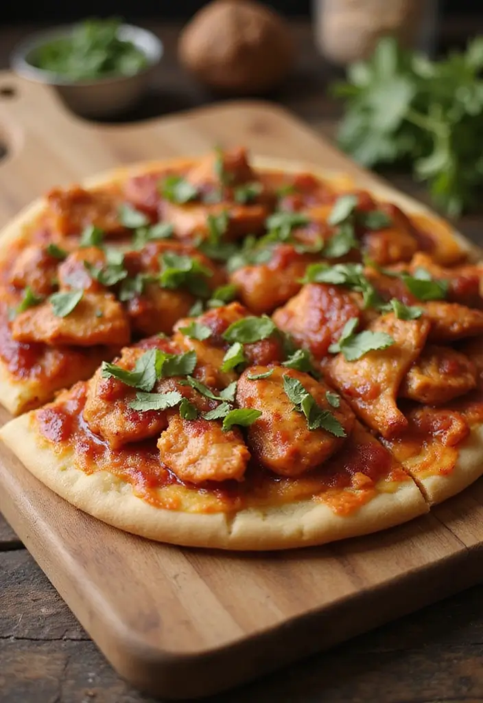 30 Flavorful Gluten Free Dairy Free Chicken Recipes You’ll Make Again - 21. BBQ Chicken Pizza (Dairy-Free Version)