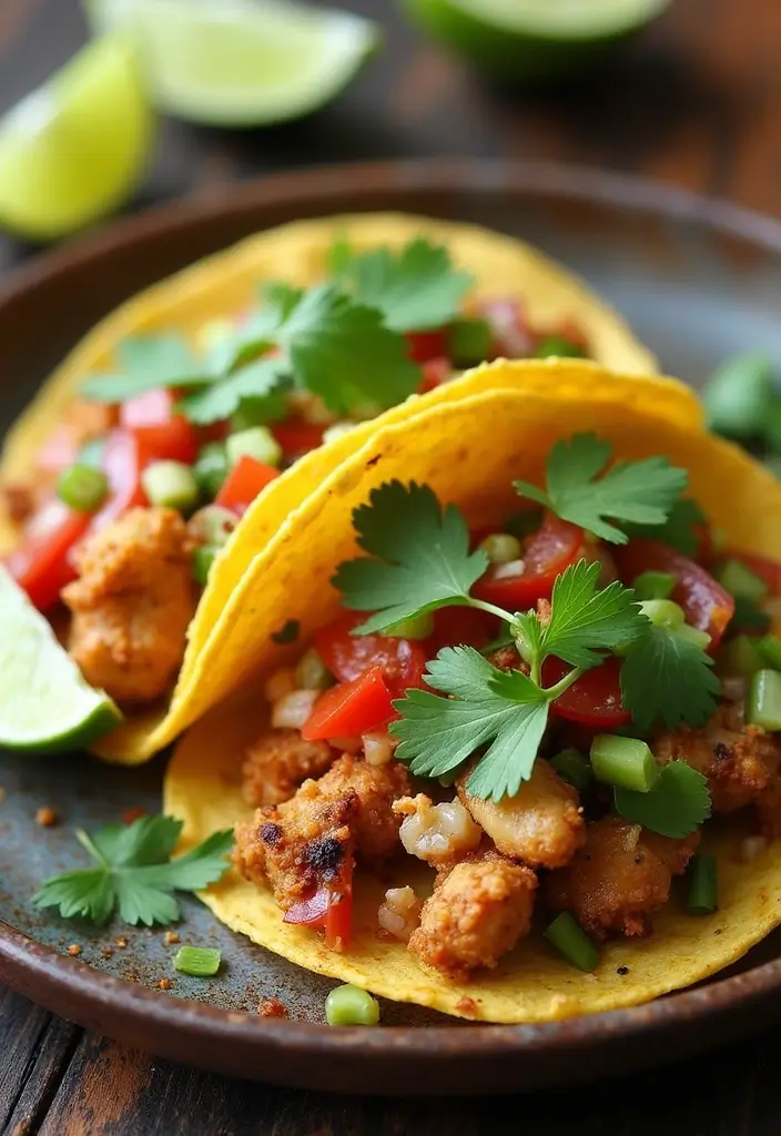30 Flavorful Gluten Free Dairy Free Chicken Recipes You’ll Make Again - 23. Cilantro Lime Chicken Tacos