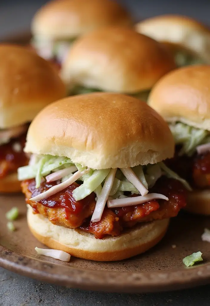 30 Flavorful Gluten Free Dairy Free Chicken Recipes You’ll Make Again - 29. BBQ Chicken Sliders (Dairy-Free Version)