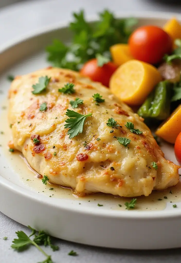 30 Flavorful Gluten Free Dairy Free Chicken Recipes You’ll Make Again - 7. Garlic Parmesan Chicken (Dairy-Free Version)