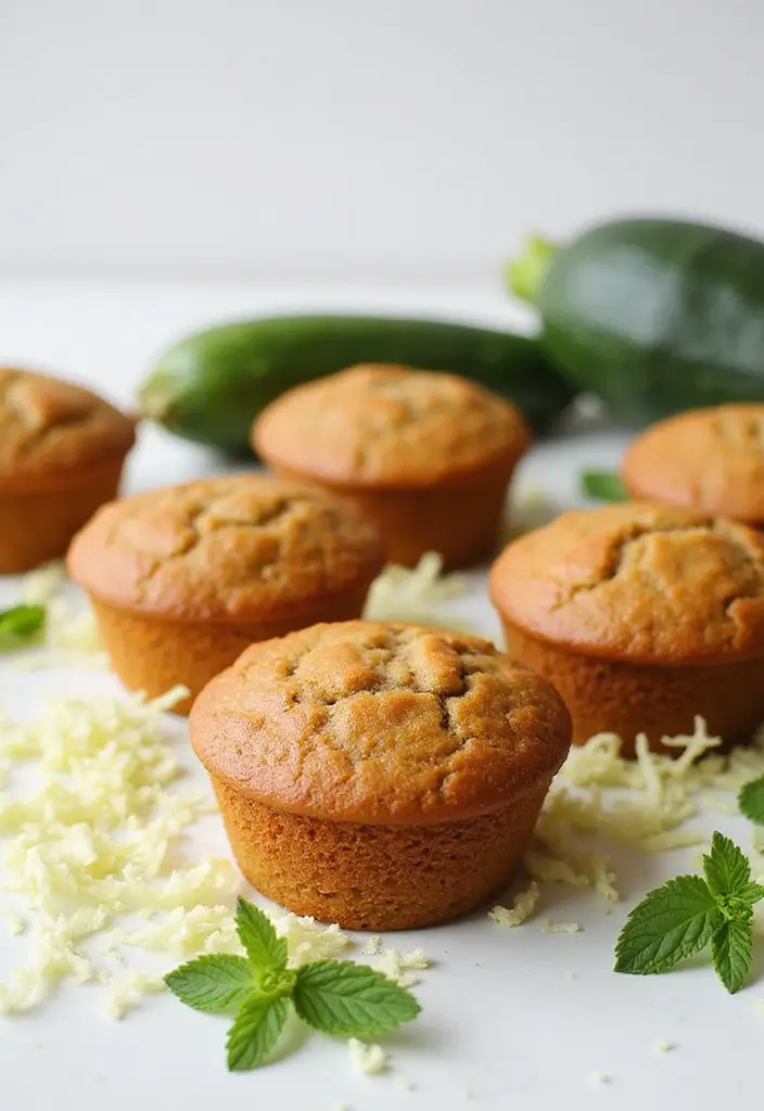 30 Fluffy & Moist Dairy Free Muffin Recipes to Bake Now - 11. Zucchini Bread Muffins