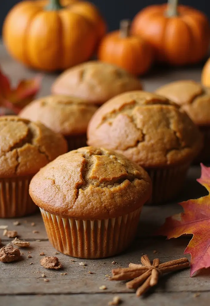 30 Fluffy & Moist Dairy Free Muffin Recipes to Bake Now - 5. Pumpkin Spice Muffins