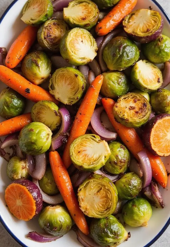 30 Gluten Dairy Free Thanksgiving Recipes Your Guests Will Love - 1. Roasted Vegetable Medley
