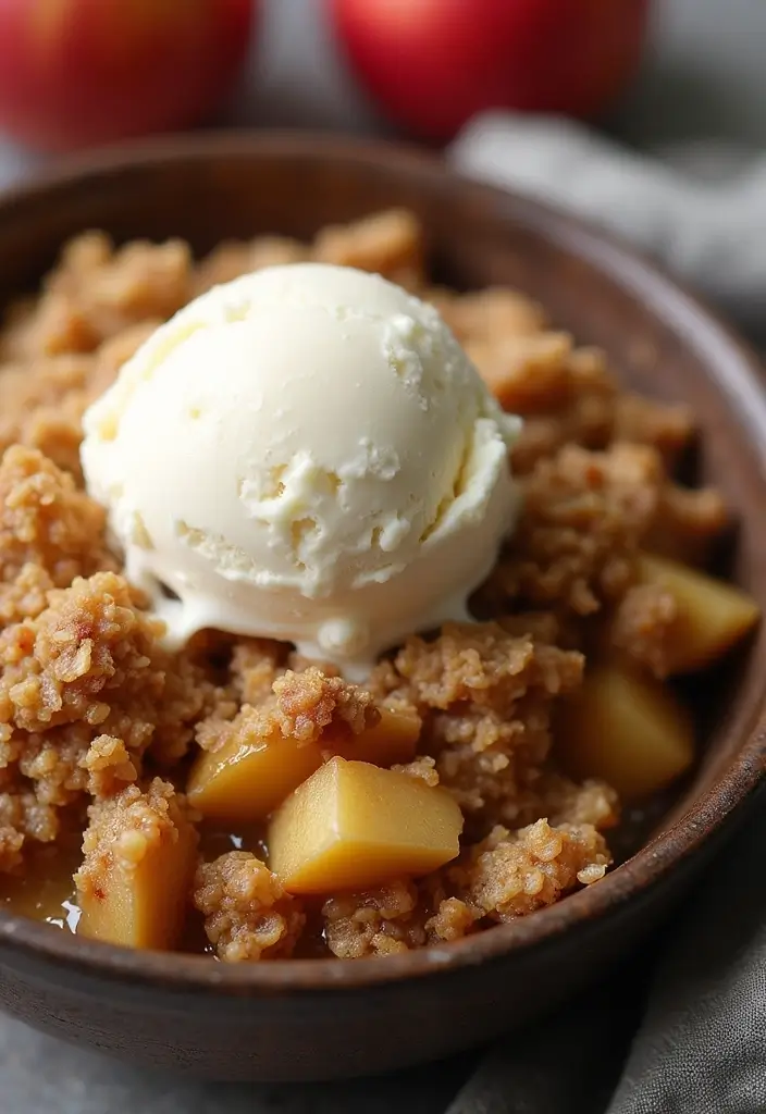 30 Gluten Dairy Free Thanksgiving Recipes Your Guests Will Love - 12. Apple Crisp with Oat Topping