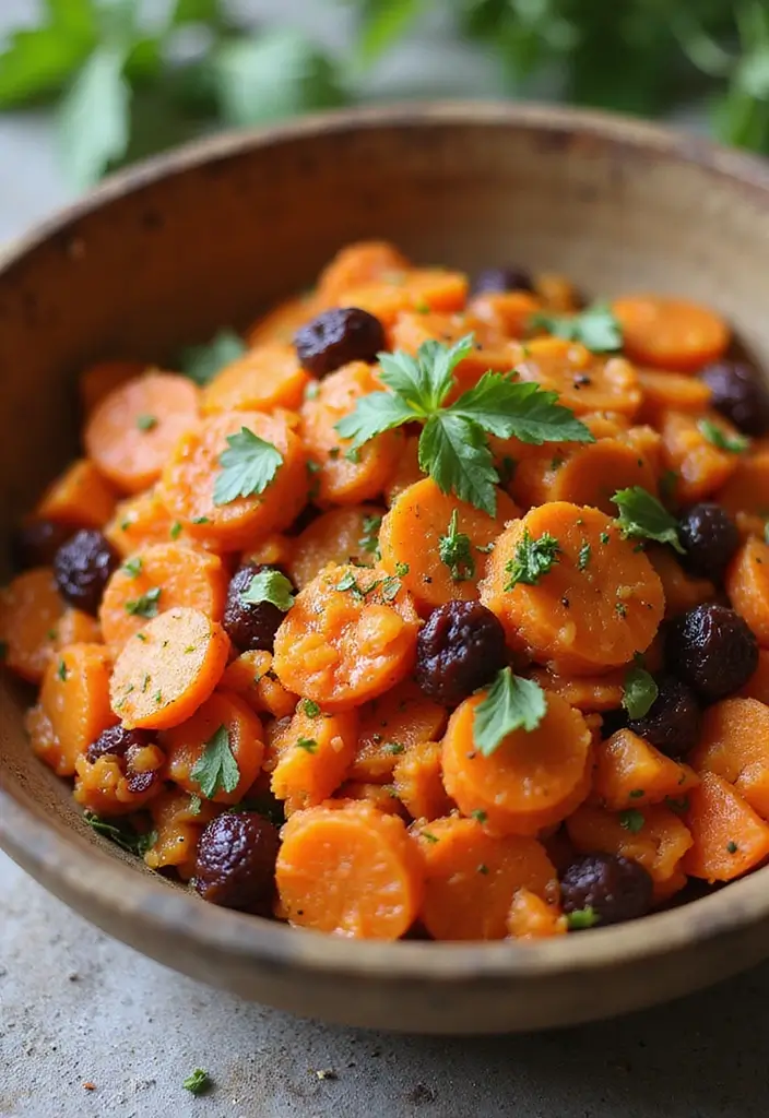 30 Gluten Dairy Free Thanksgiving Recipes Your Guests Will Love - 17. Carrot and Raisin Salad