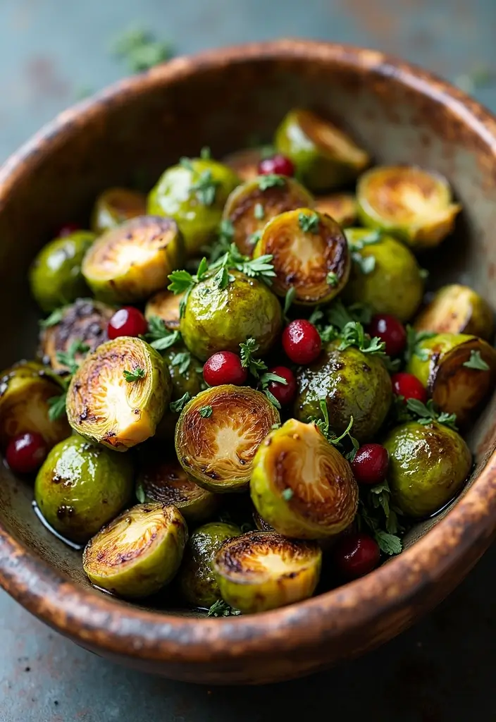 30 Gluten Dairy Free Thanksgiving Recipes Your Guests Will Love - 18. Balsamic Roasted Brussels Sprouts
