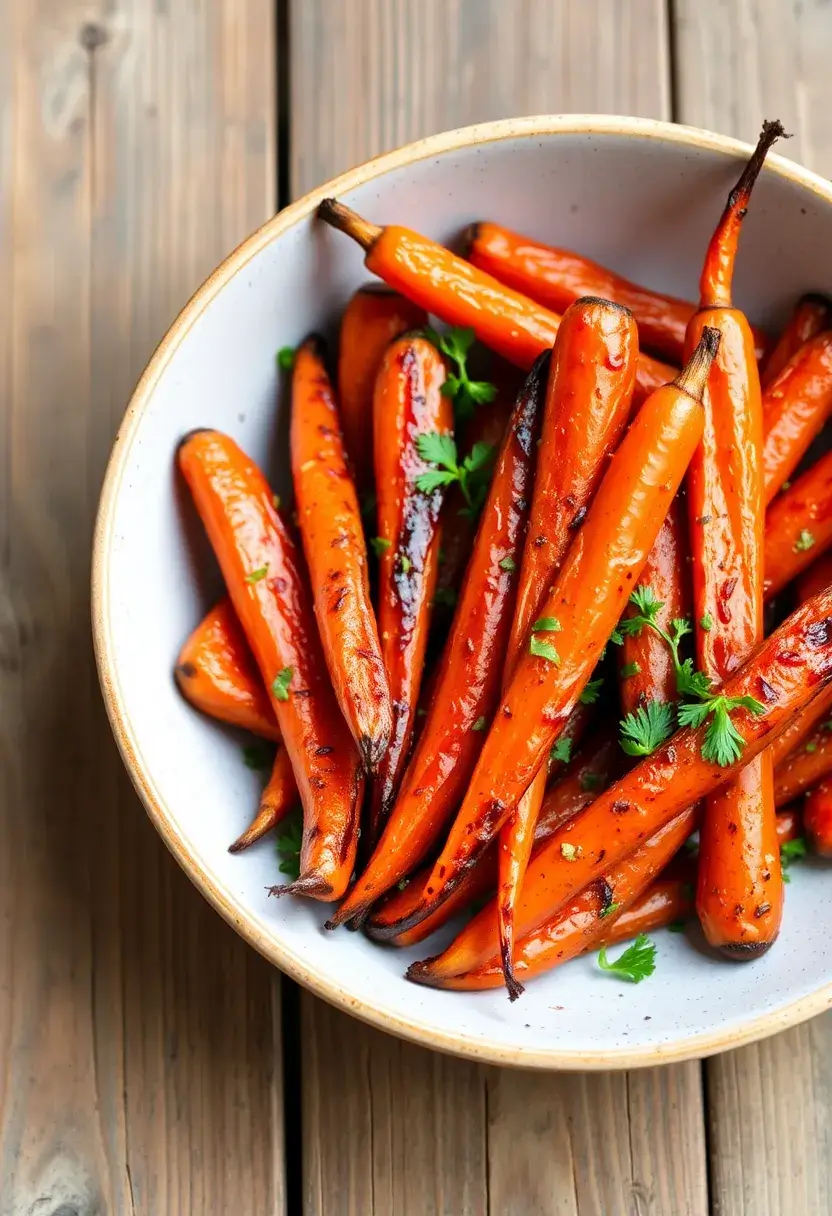 30 Gluten Dairy Free Thanksgiving Recipes Your Guests Will Love - 22. Maple Roasted Carrots
