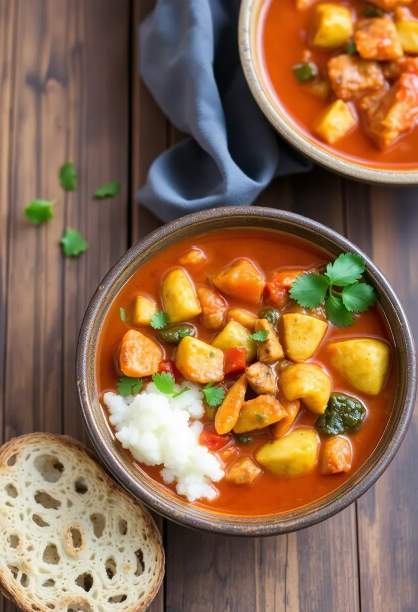 30 Gluten Dairy Free Thanksgiving Recipes Your Guests Will Love - 28. Coconut Curry Vegetable Stew