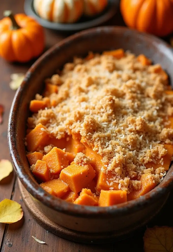 30 Gluten Dairy Free Thanksgiving Recipes Your Guests Will Love - 7. Sweet Potato Casserole with Coconut Topping
