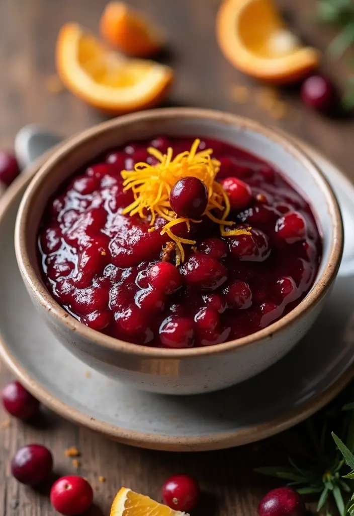 30 Gluten Dairy Free Thanksgiving Recipes Your Guests Will Love - 9. Cranberry Sauce with Orange Zest