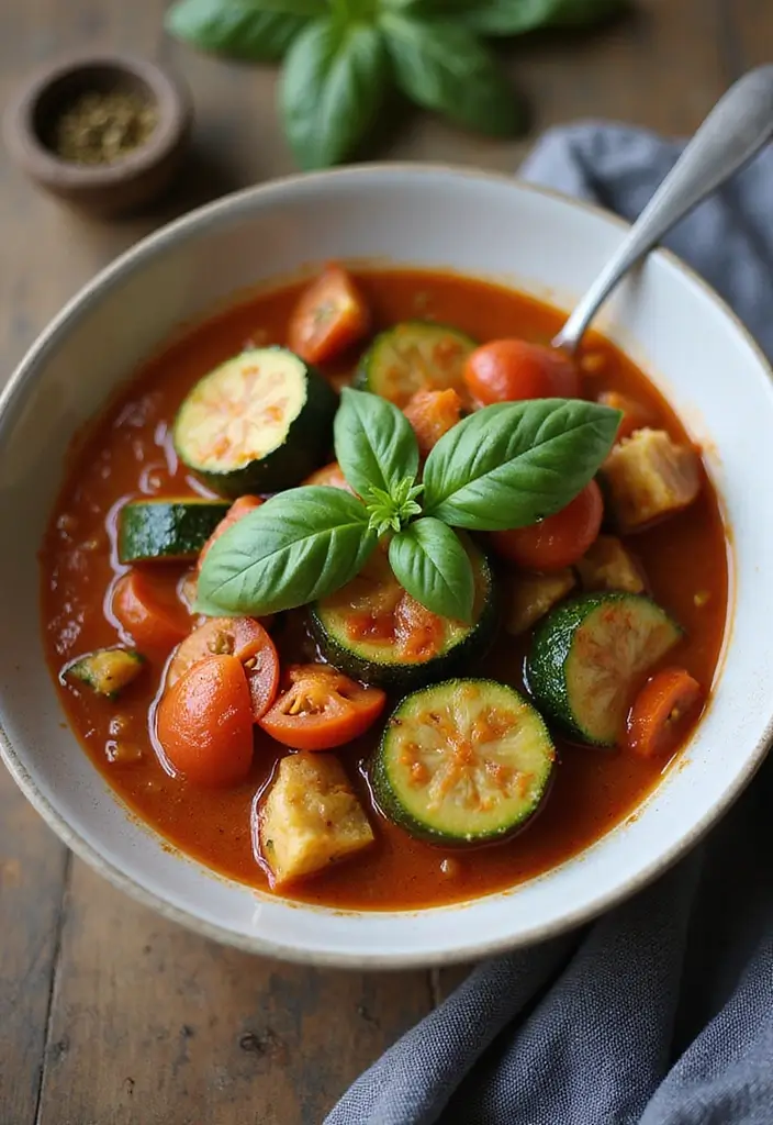 30 Gluten Free Dairy Free Crockpot Recipes You’ll Want Every Week - 10. Zucchini and Tomato Stew