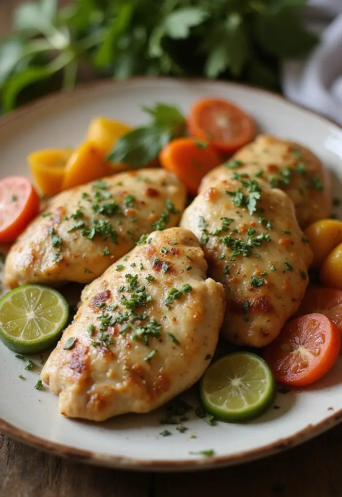 30 Gluten Free Dairy Free Crockpot Recipes You’ll Want Every Week - 14. Savory Garlic Herb Chicken Thighs