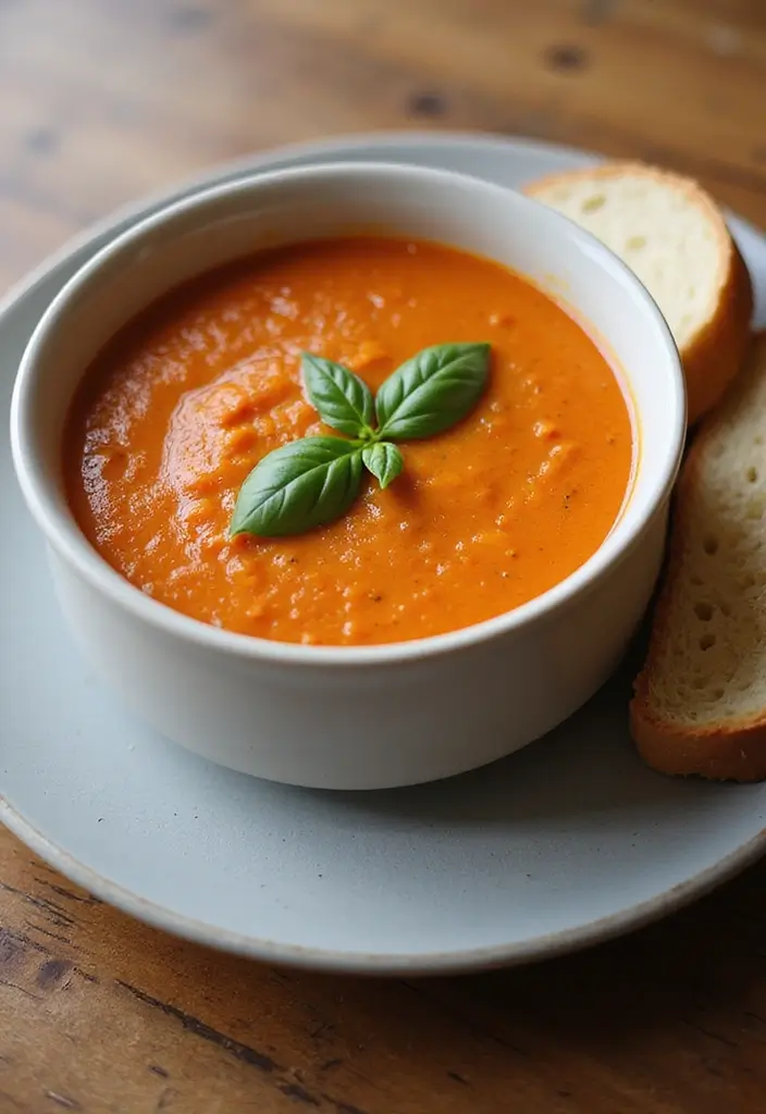 30 Gluten Free Dairy Free Crockpot Recipes You’ll Want Every Week - 28. Creamy Tomato Basil Soup