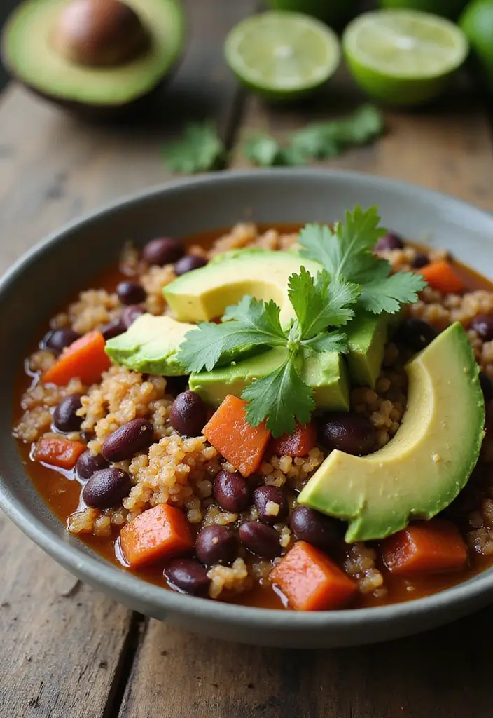 30 Gluten Free Dairy Free Crockpot Recipes You’ll Want Every Week - 3. Quinoa and Black Bean Chili