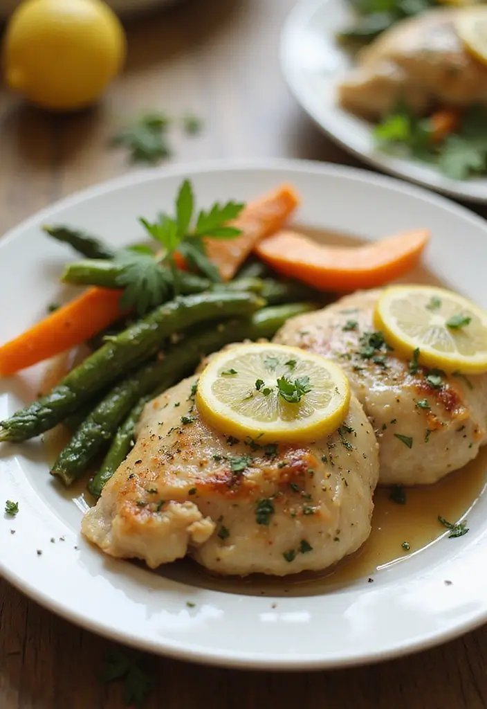 30 Gluten Free Dairy Free Crockpot Recipes You’ll Want Every Week - 4. Lemon Garlic Herb Chicken