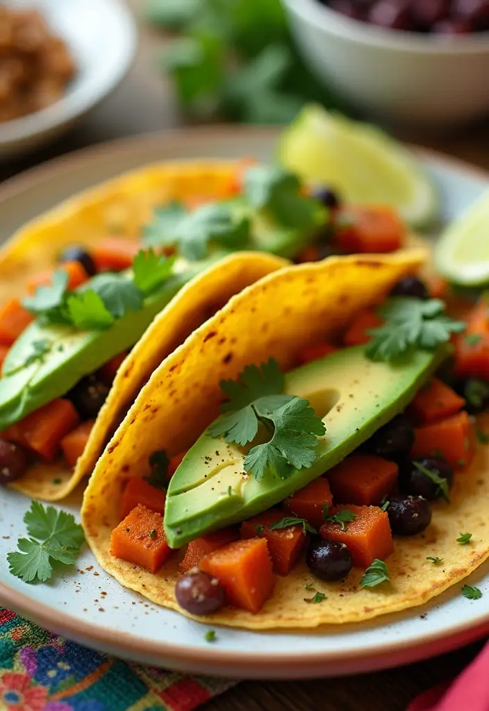 30 Gluten Free Dairy Free Crockpot Recipes You’ll Want Every Week - 5. Sweet Potato and Black Bean Tacos