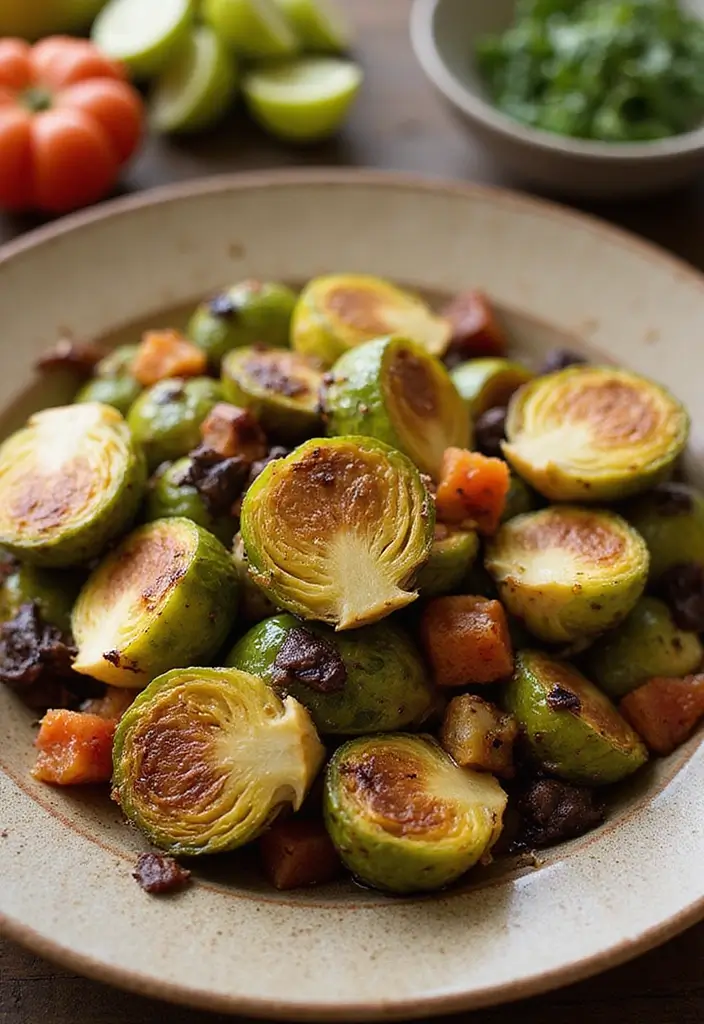 30 Gluten Free Dairy Free Egg Free Recipes That Actually Taste Amazing - 22. Maple Roasted Brussels Sprouts