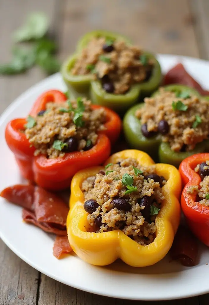 30 Gluten Free Dairy Free Egg Free Recipes That Actually Taste Amazing - 28. Vegan Stuffed Peppers