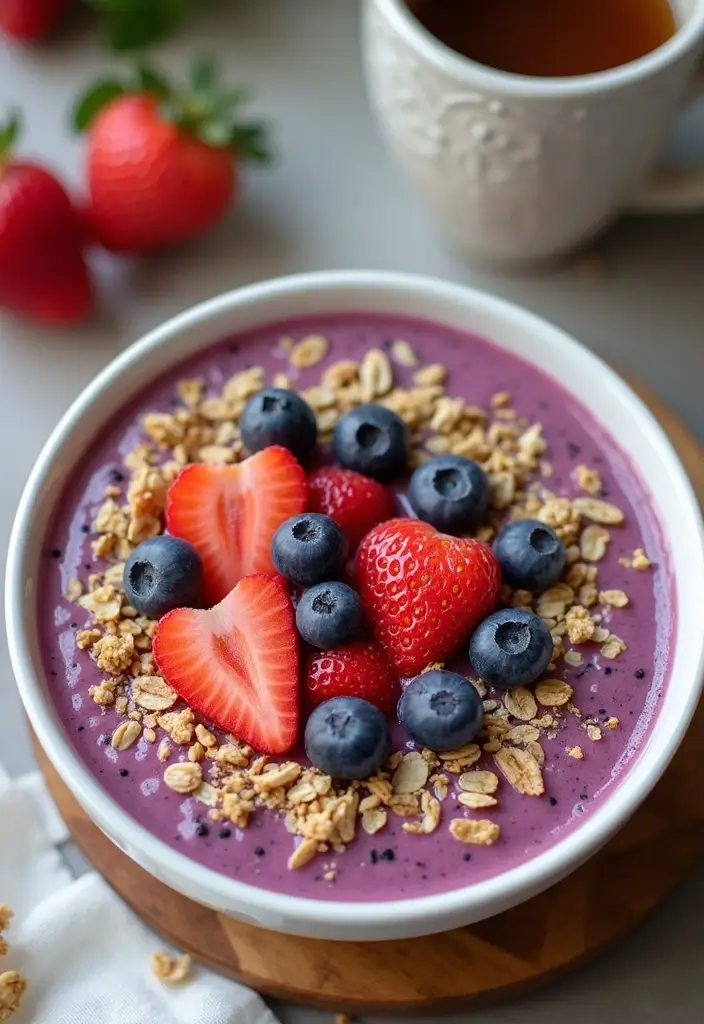 30 Gluten Free Dairy Free Egg Free Recipes That Actually Taste Amazing - 30. Berry Smoothie Bowl