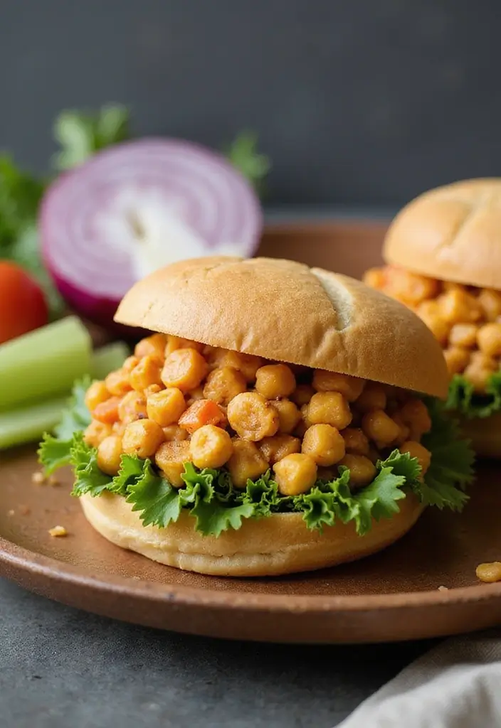 30 Gluten Free Dairy Free Egg Free Recipes That Actually Taste Amazing - 7. Chickpea Salad Sandwich