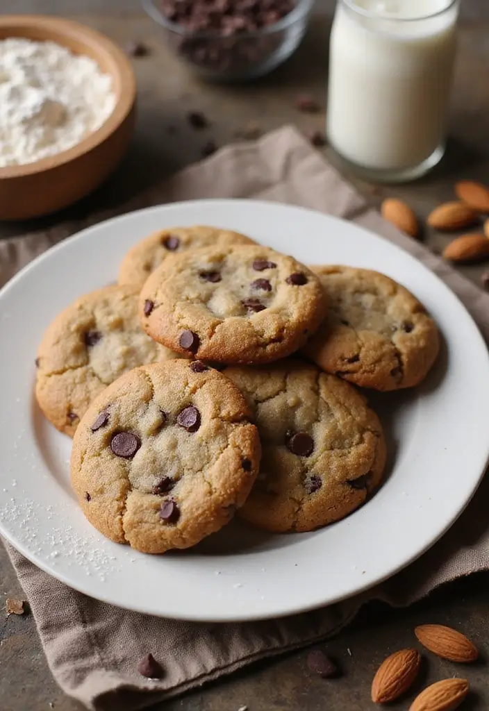 30 Gluten Free Dairy Free Egg Free Recipes That Actually Taste Amazing - 9. Vegan Chocolate Chip Cookies