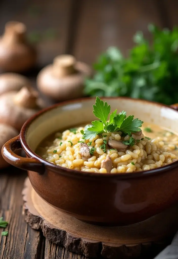 30+ Gluten Free Dairy Free Recipes That Everyone Will Love - 1. Creamy Vegan Mushroom Risotto