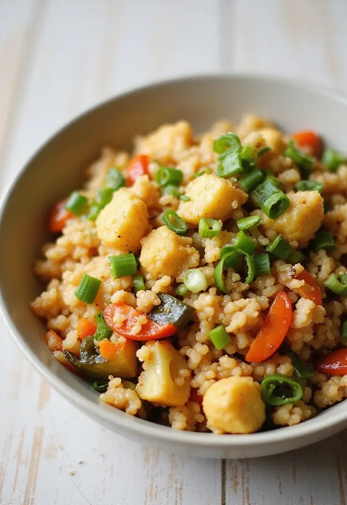 30+ Gluten Free Dairy Free Recipes That Everyone Will Love - 11. Cauliflower Rice Stir-Fry