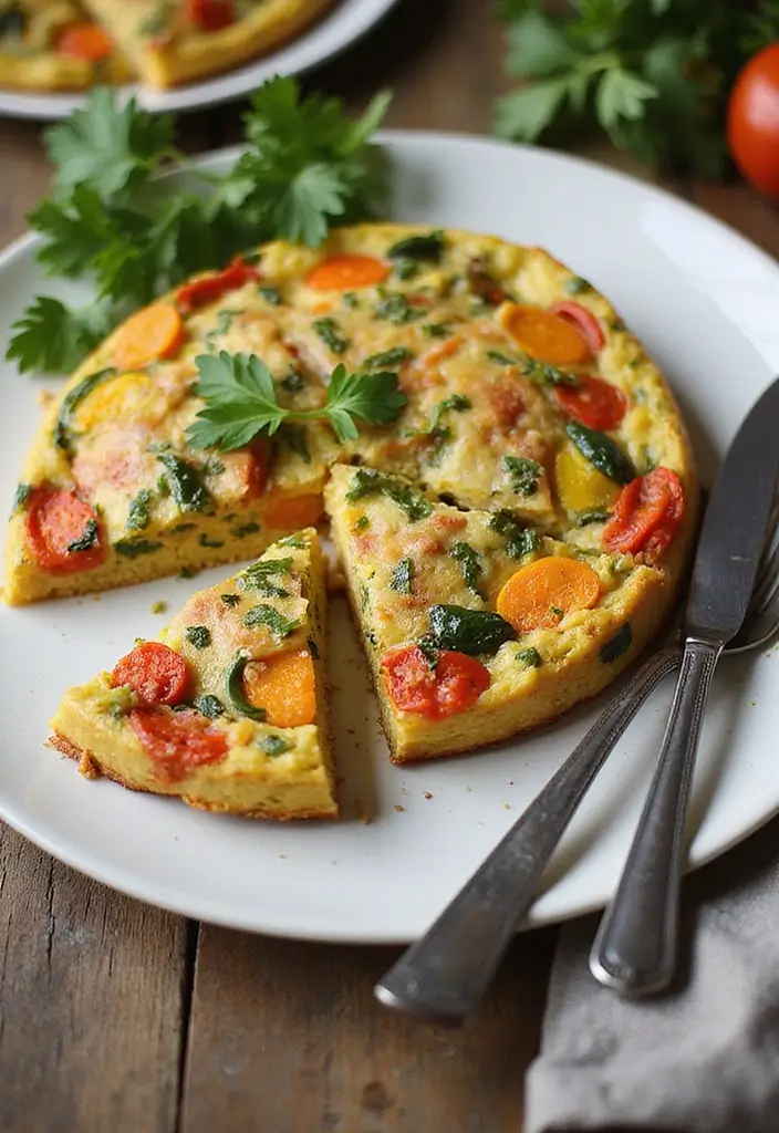 30+ Gluten Free Dairy Free Recipes That Everyone Will Love - 15. Veggie-Packed Frittata
