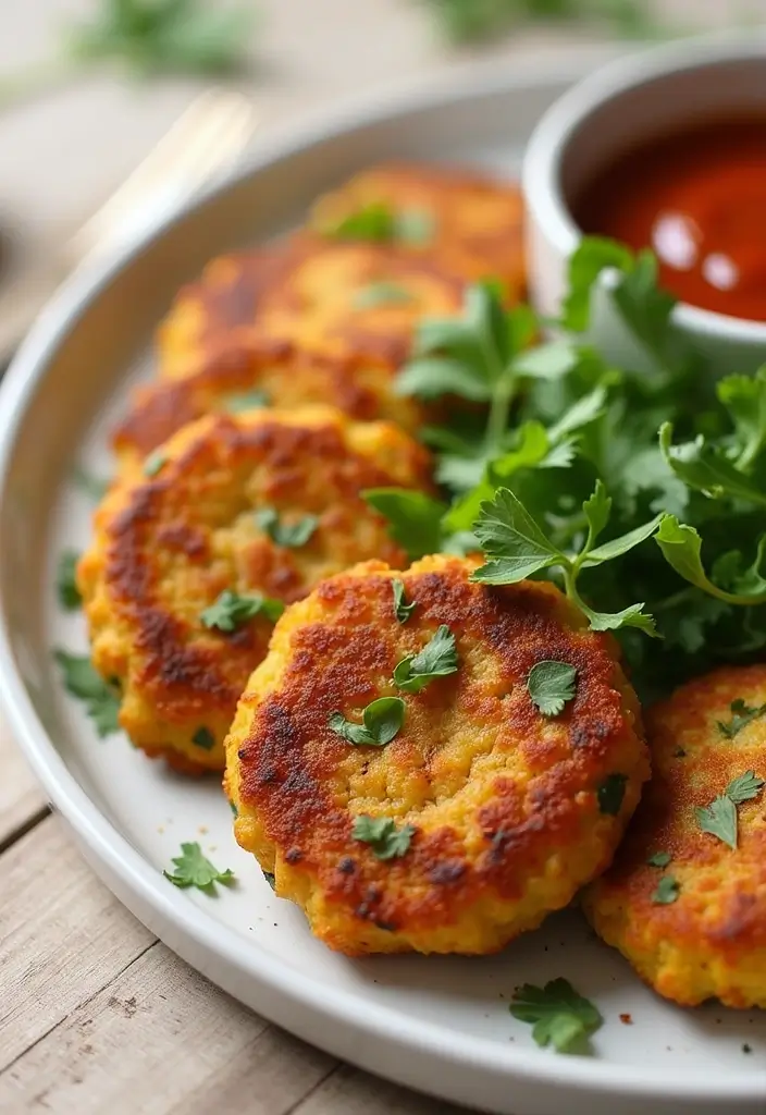 30+ Gluten Free Dairy Free Recipes That Everyone Will Love - 17. Baked Chickpea Patties