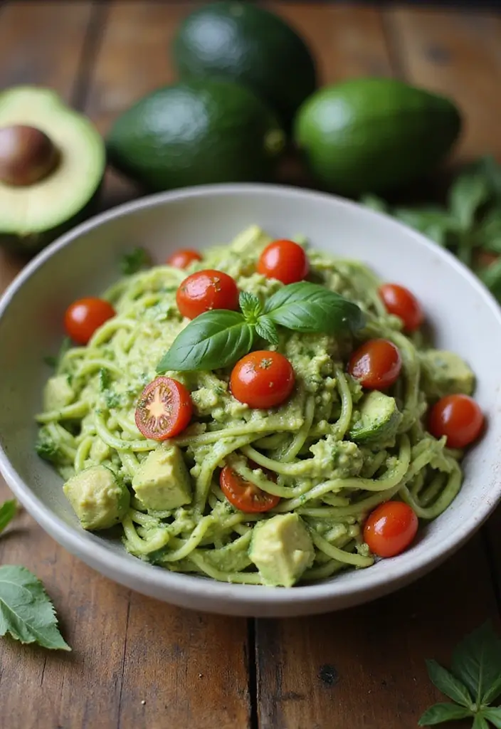 30+ Gluten Free Dairy Free Recipes That Everyone Will Love - 2. Zucchini Noodles with Avocado Pesto