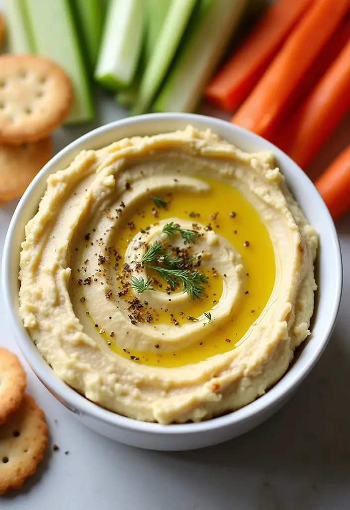 30+ Gluten Free Dairy Free Recipes That Everyone Will Love - 20. Roasted Garlic Hummus