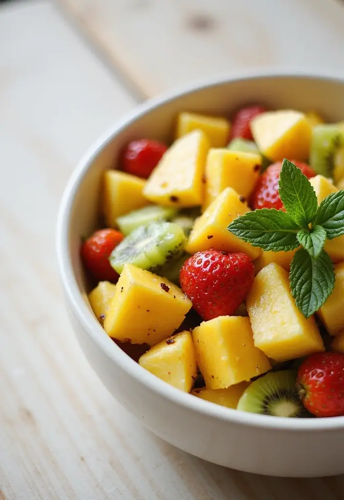 30+ Gluten Free Dairy Free Recipes That Everyone Will Love - 25. Tropical Fruit Salad