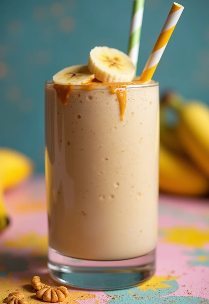 30+ Gluten Free Dairy Free Recipes That Everyone Will Love - 26. Peanut Butter Banana Smoothie