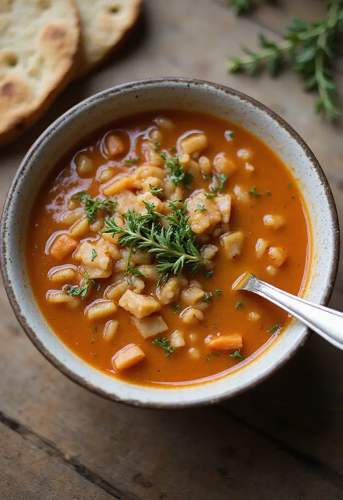 30 Gluten Free Dairy Free Soup Recipes to Warm You Up - 21. Vegan Wild Rice Soup