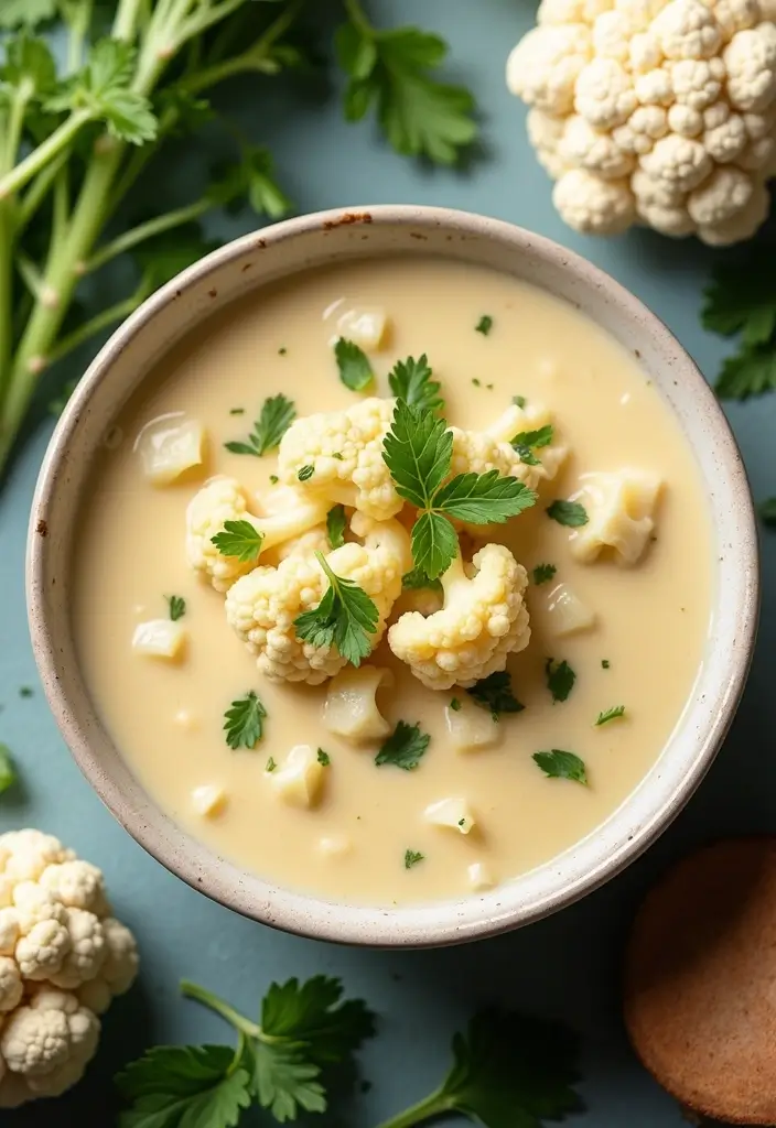 30 Gluten Free Dairy Free Soup Recipes to Warm You Up - 29. Cauliflower Chowder