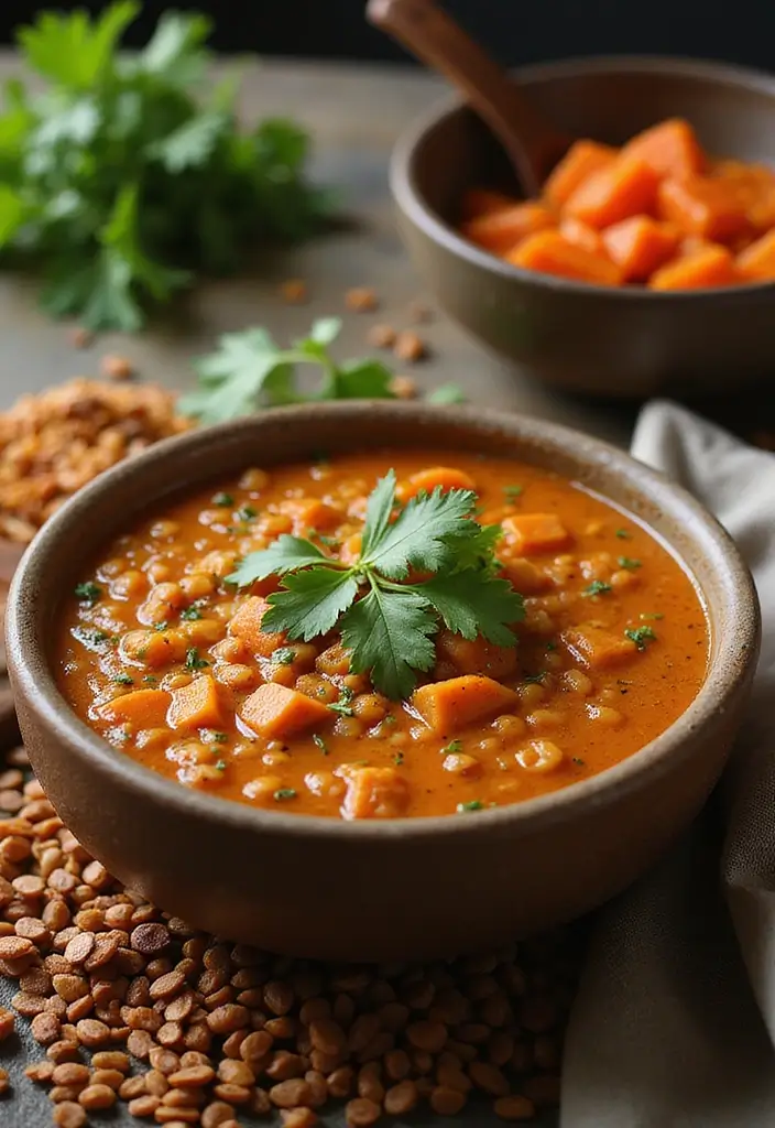 30 Gluten Free Dairy Free Soup Recipes to Warm You Up - 3. Spicy Lentil Soup