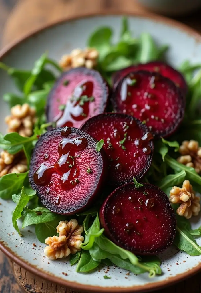 30 Gluten Free Dairy Free Soy Free Recipes for Sensitive Stomachs - 11. Roasted Beet and Arugula Salad