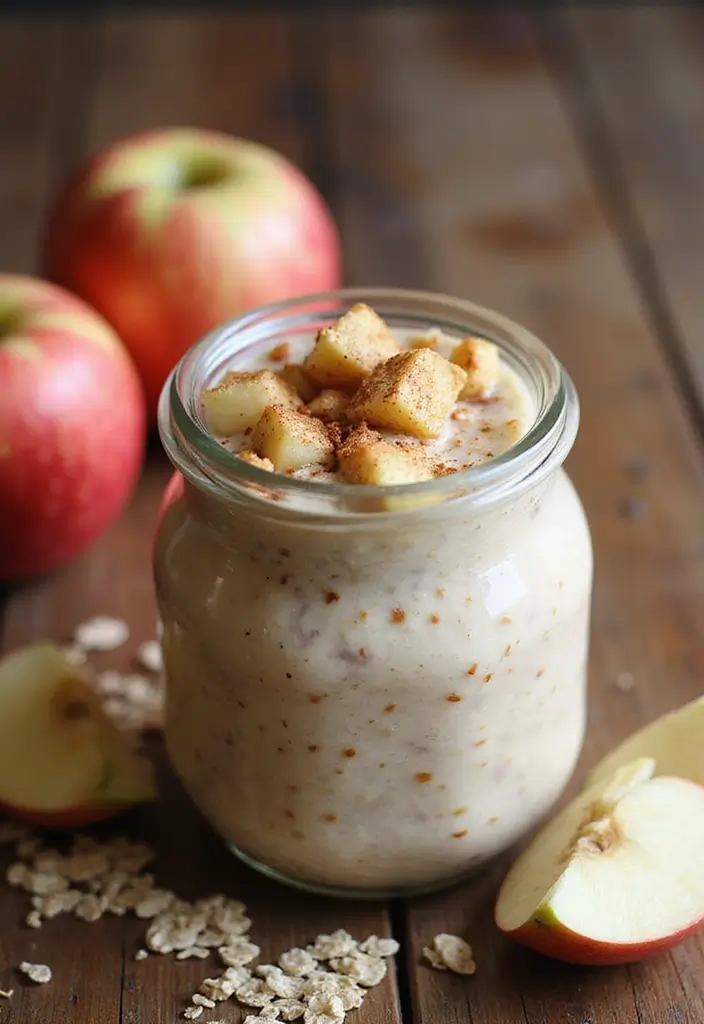 30 Gluten Free Dairy Free Soy Free Recipes for Sensitive Stomachs - 13. Apple Cinnamon Overnight Oats