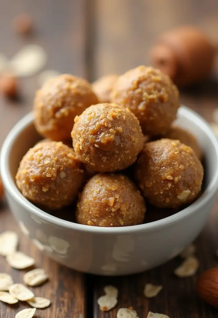 30 Gluten Free Dairy Free Soy Free Recipes for Sensitive Stomachs - 15. Almond Butter Energy Balls