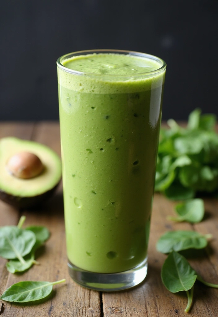 30 Gluten Free Dairy Free Soy Free Recipes for Sensitive Stomachs - 2. Creamy Avocado and Spinach Smoothie