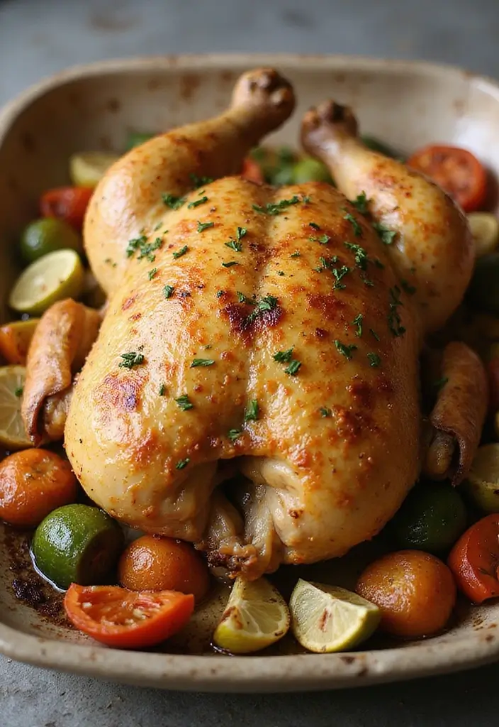 30 Gluten Free Dairy Free Soy Free Recipes for Sensitive Stomachs - 22. Lemon Garlic Roasted Chicken
