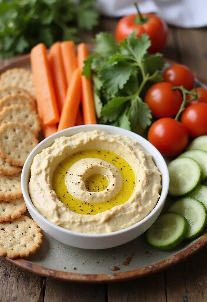 30 Gluten Free Dairy Free Soy Free Recipes for Sensitive Stomachs - 24. Roasted Garlic Hummus