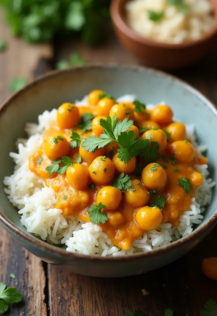 30 Gluten Free Dairy Free Soy Free Recipes for Sensitive Stomachs - 27. Coconut Curry Chickpeas