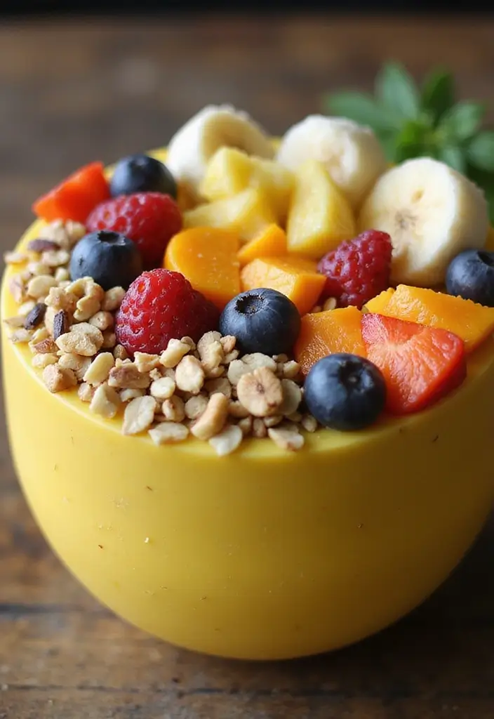 30 Gluten Free Dairy Free Soy Free Recipes for Sensitive Stomachs - 30. Tropical Smoothie Bowl