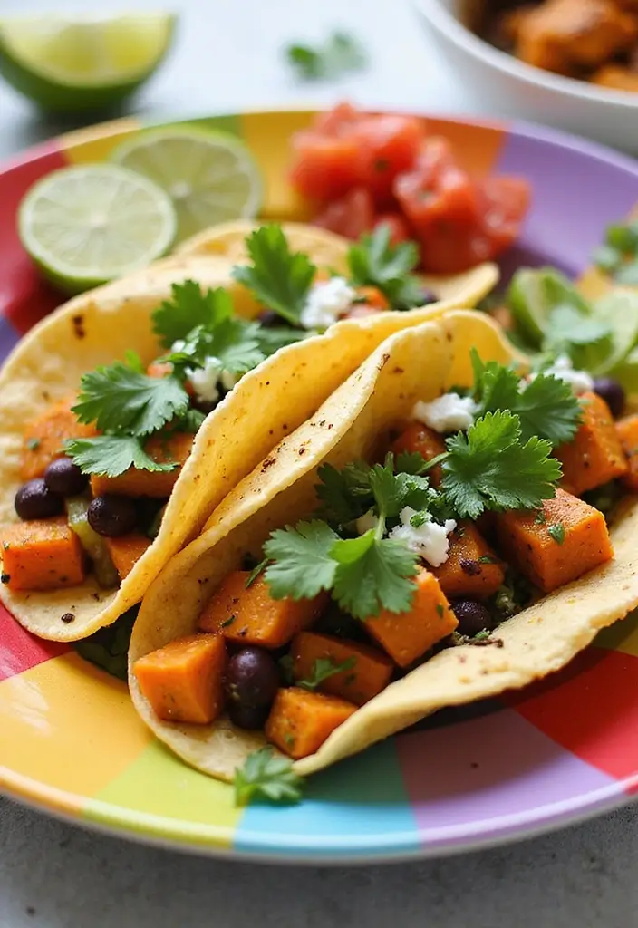 30 Gluten Free Dairy Free Soy Free Recipes for Sensitive Stomachs - 6. Sweet Potato and Black Bean Tacos