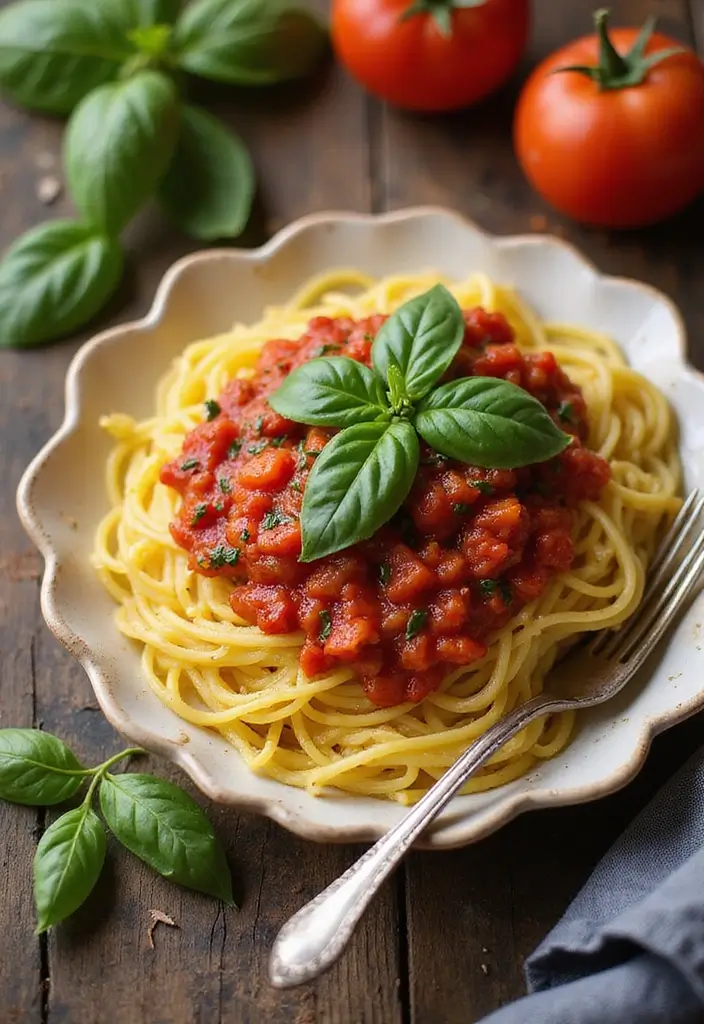30 Gluten Free Dairy Free Soy Free Recipes for Sensitive Stomachs - 7. Spaghetti Squash with Tomato Basil Sauce