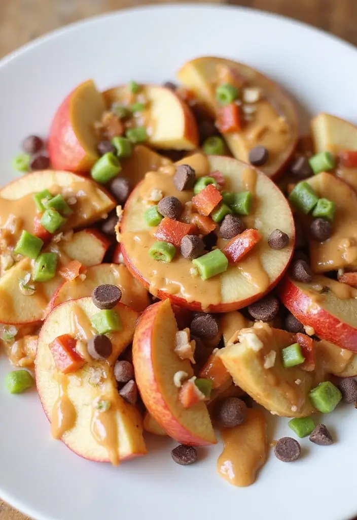 30 Gluten Free Dairy Free Vegan Recipes Packed with Flavor - 26. Apple Nachos